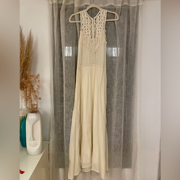 Ulla Johnson Miro Boho Fringe Maxi Dress - Picture 5 of 6